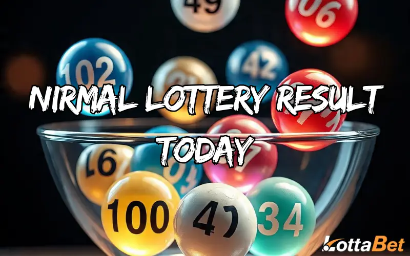 nirmal lottery result today